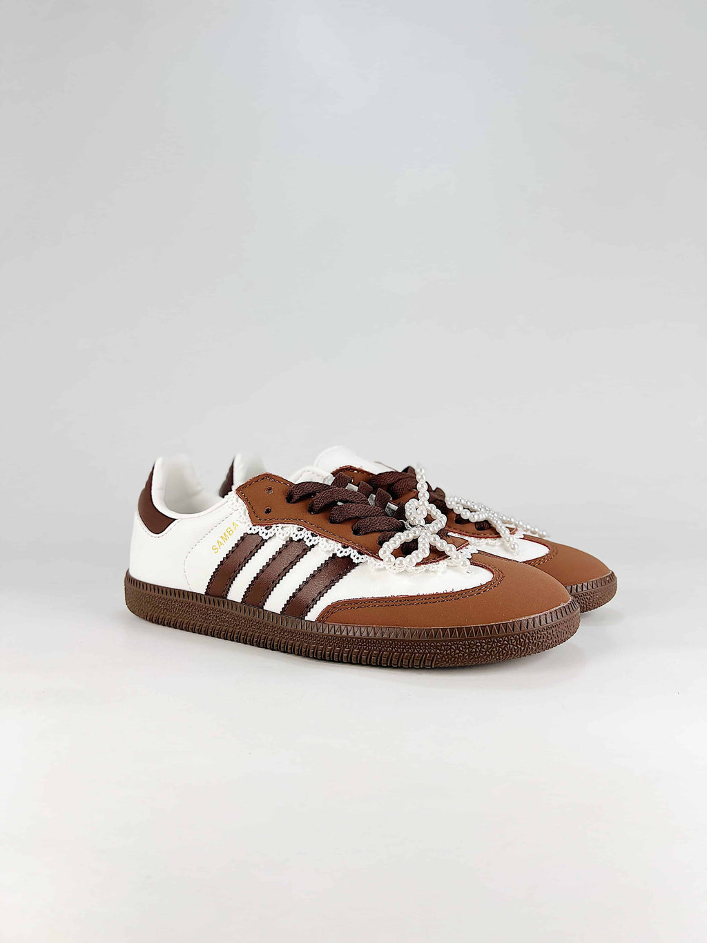 Adidas Samba OG Lace and Pearls