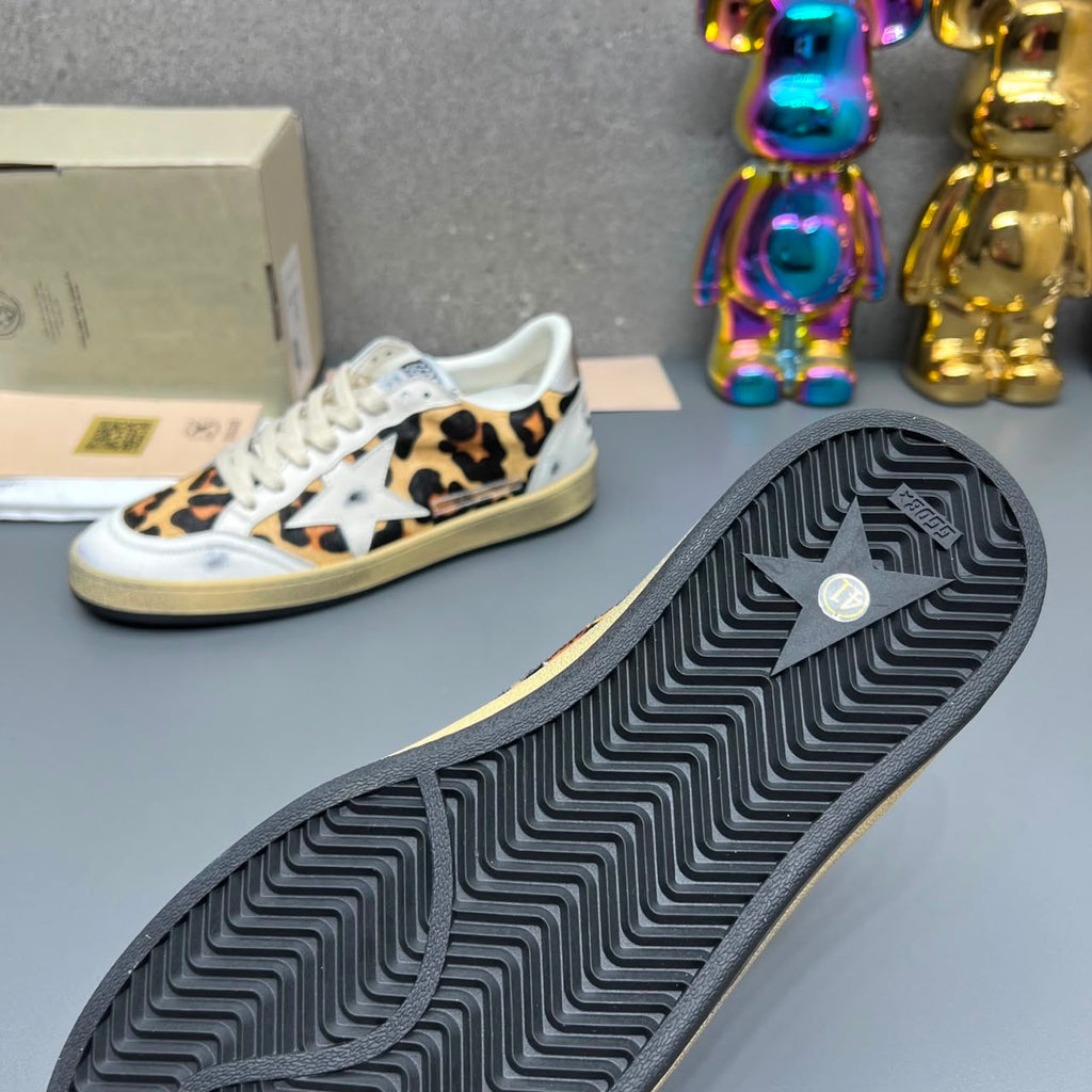 Golden Goose Ball Star low-top animalier