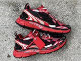 OFF-WHITE C/O VIRGIL ABLOH BE RIGHT BACK SNEAKER - BLACK/RED