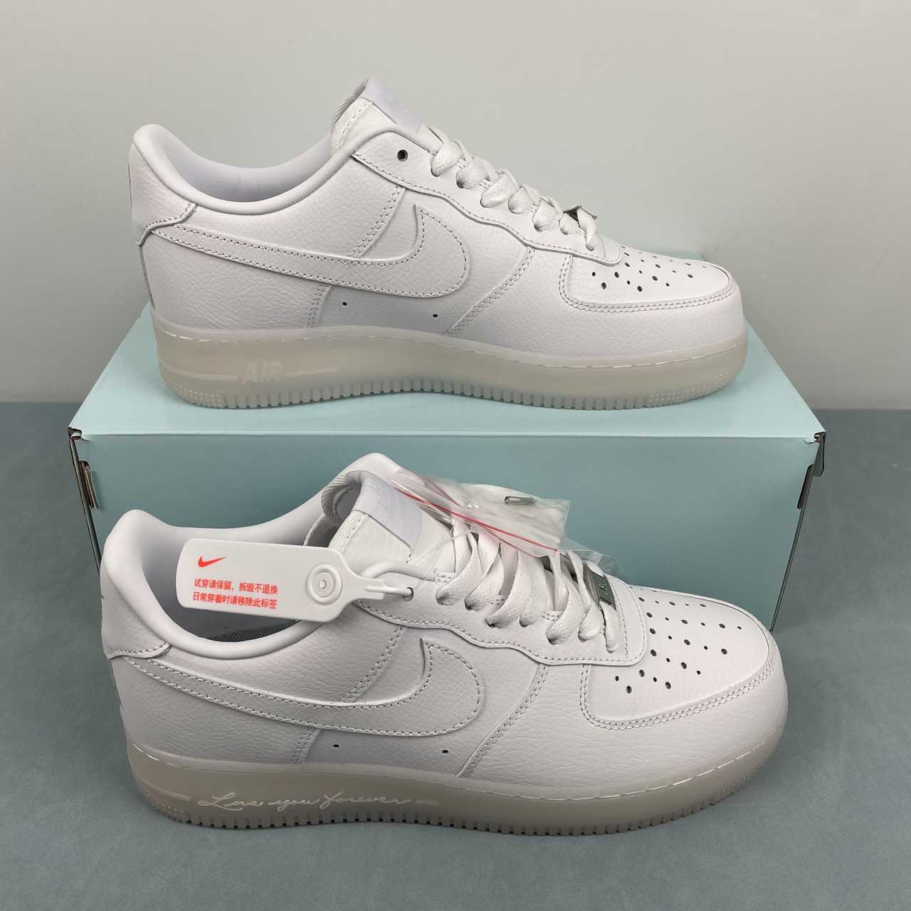 Nike Air Force 1 Low Drake Nocta "Certified Lover Boy" White Cobalt Tint - VIBES MILANO
