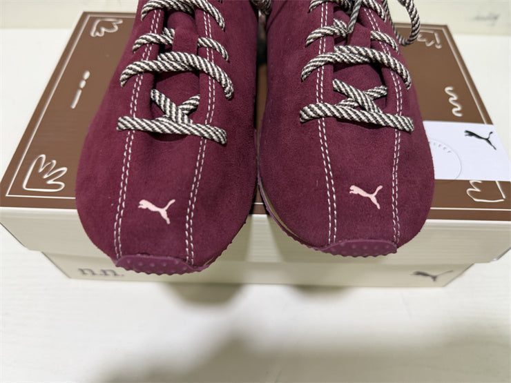 Puma × NOAFTERNO H-Street – Sneakers in Suede Bordeaux