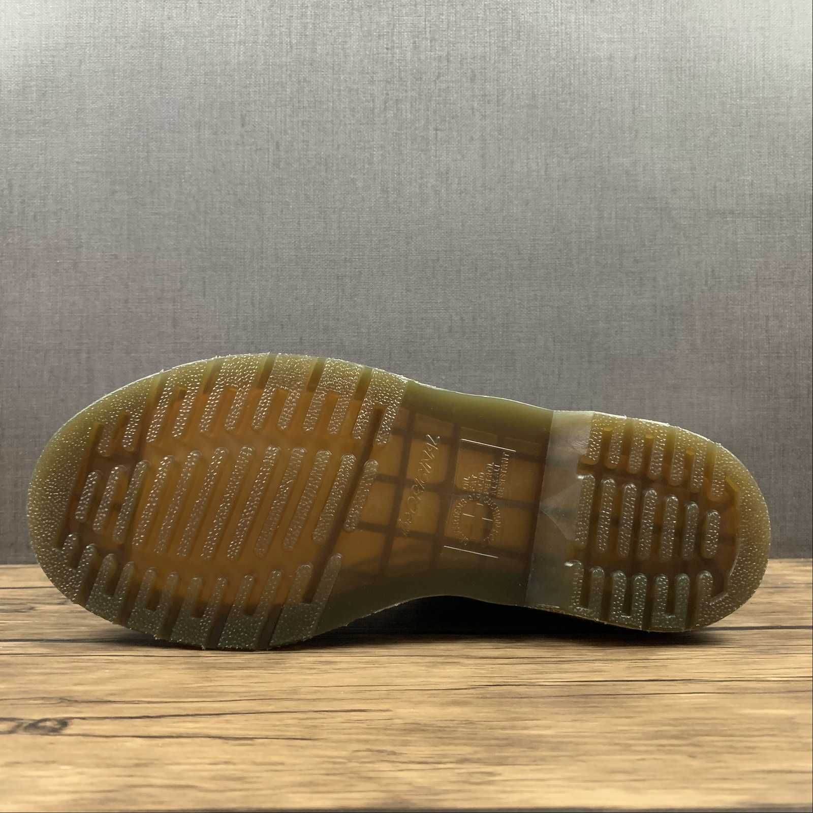 DR. MARTENS stivaletto anfibio nero stringato 1460 pelle liscia 11822006