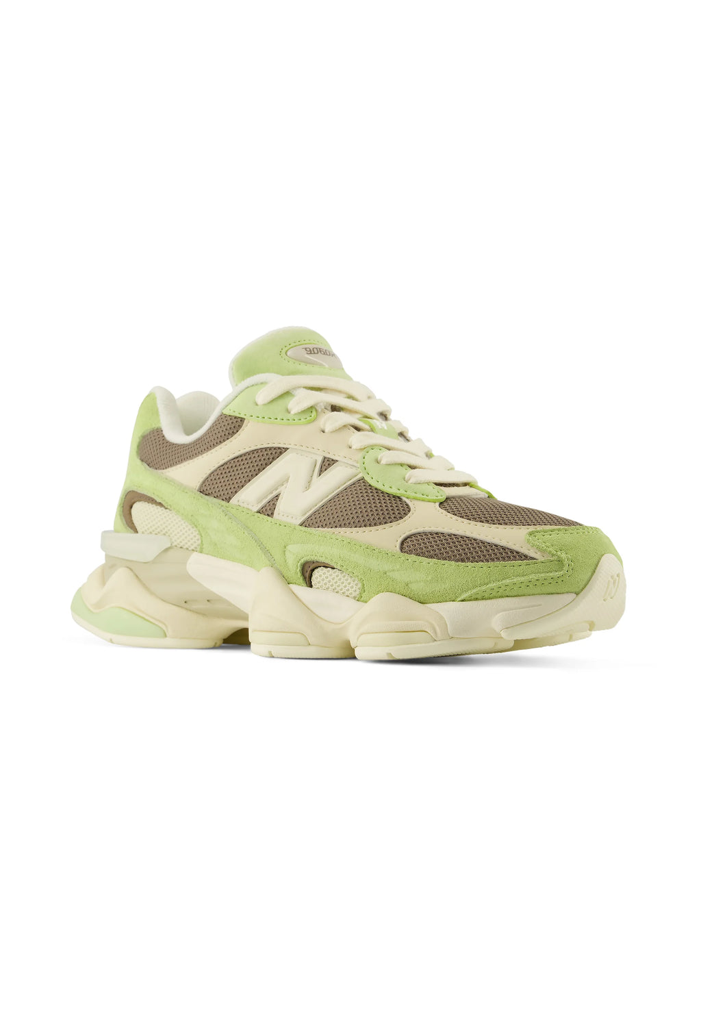 New Balance 9060R Dry Lime con Thunder Brown
