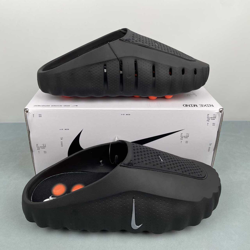 Nike Mind 001 LT Black. Scarpe recovery e relax