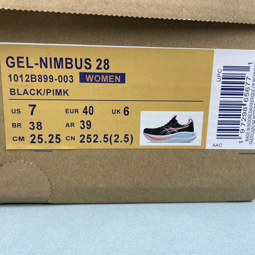 Asics Gel Nimbus 28 Black Pimk