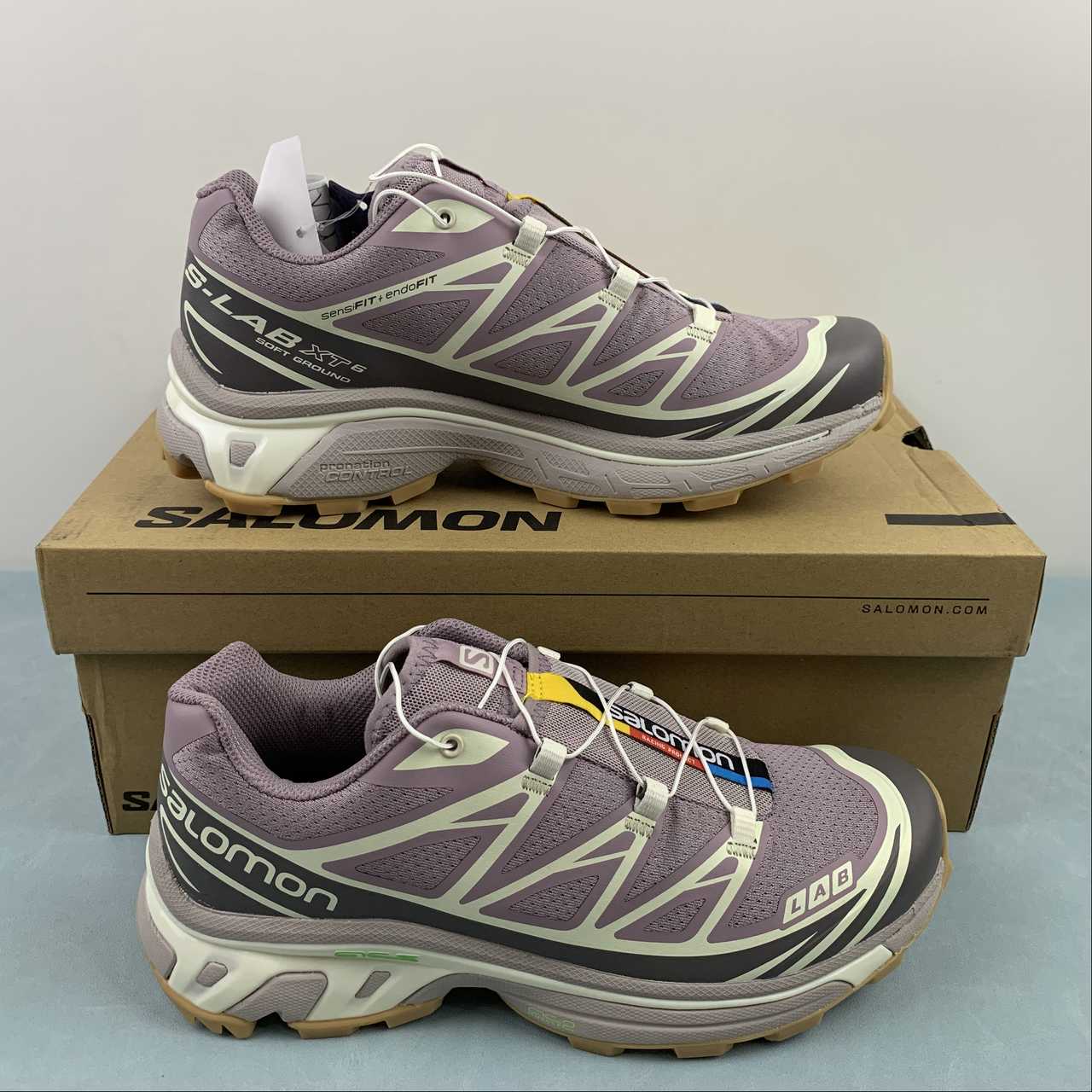 Salomon XT-6 Quail/Plum Kitten/Vanilla Ice