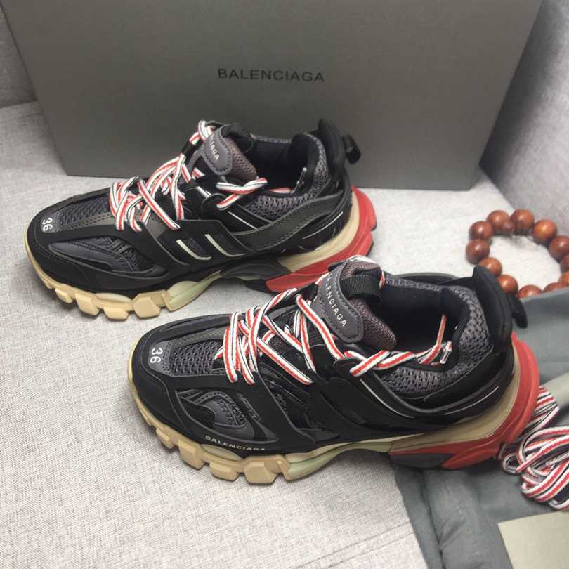 Balenciaga Sneakers Track 3.0 nero/arancione