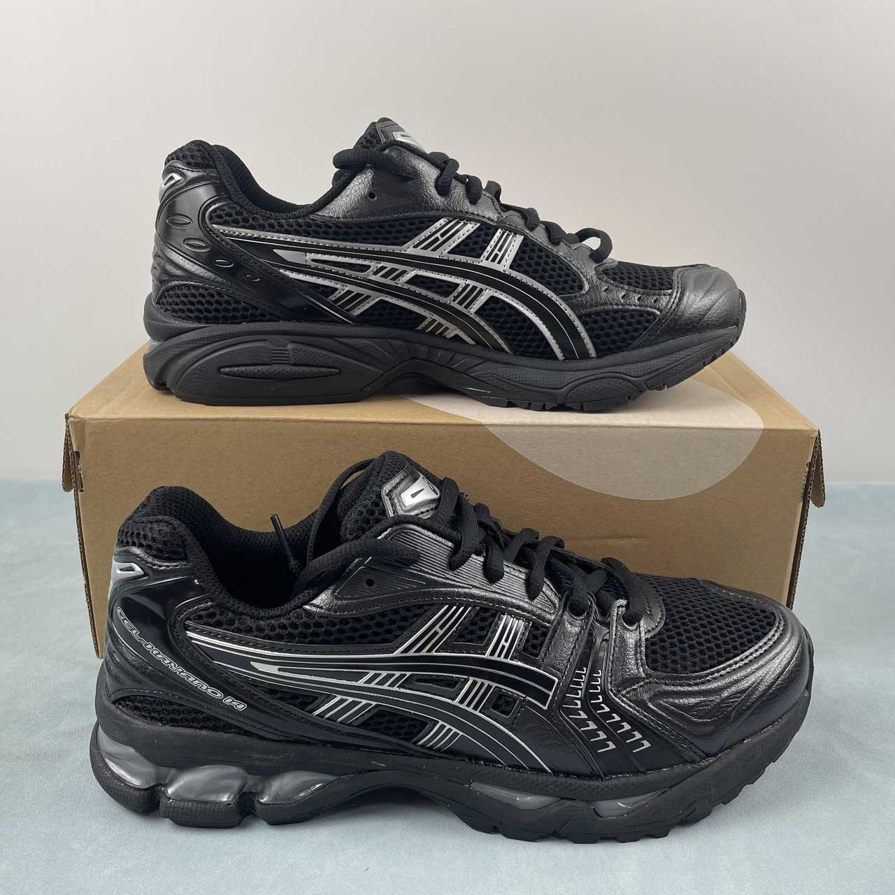Asics Gel Kayano 14 Black Pure Silver