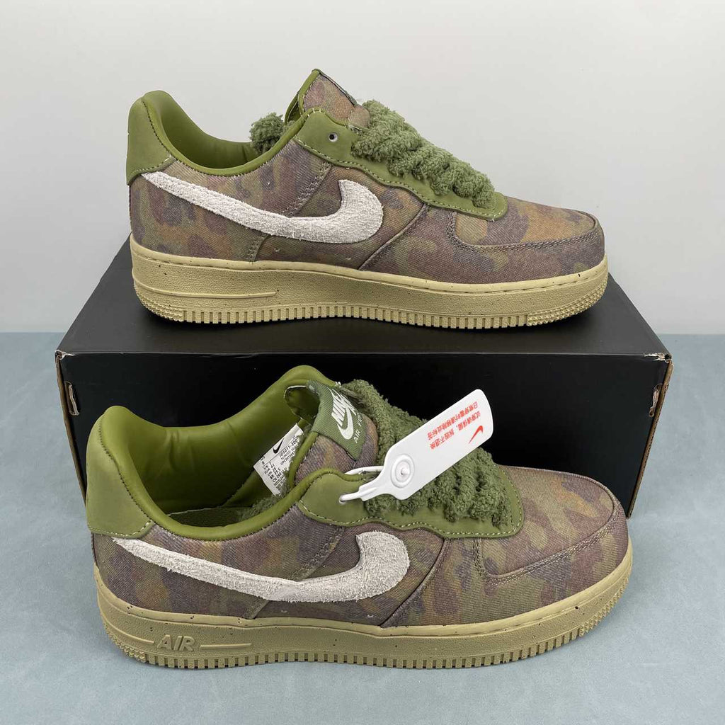 Nike Air Force 1 Low QS 'Camo' Asparagus