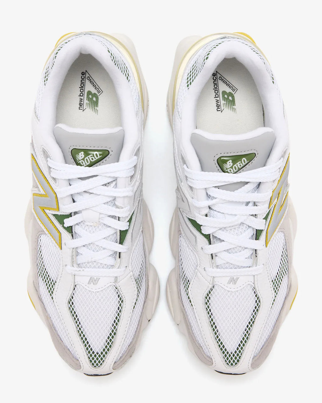New Balance NB 9060 White & Apollo Gold