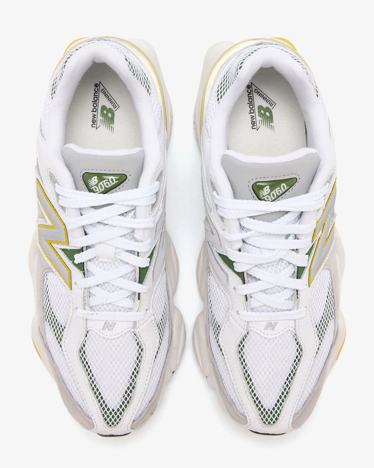 New Balance NB 9060 White & Apollo Gold