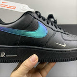 Nike Air Force 1 Low Black Blue Lightning