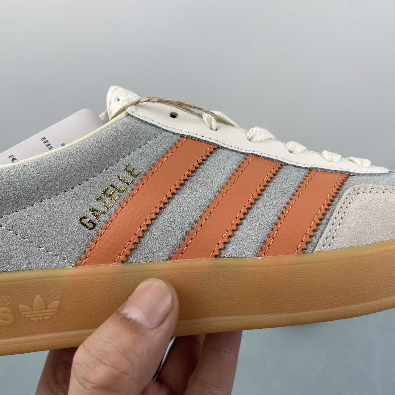 Adidas Gazelle Indoor Wonder Silver Off White Putty Gray