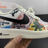 Vlone X Nike Air Force 1 07 Low White Black GT6969-198 (mercato asiatico)
