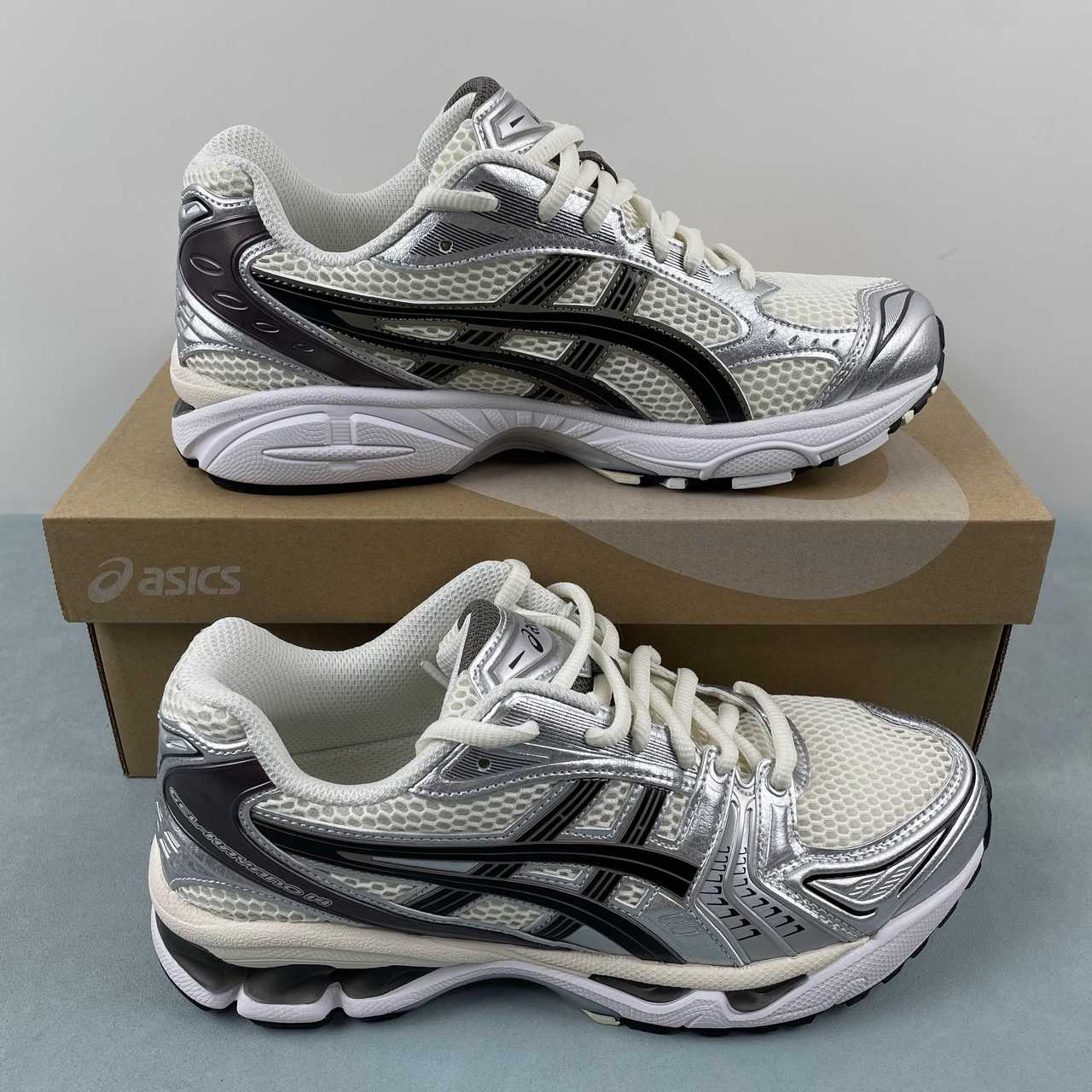 Asics Gel Kayano 14 Cream/Metallic Plum