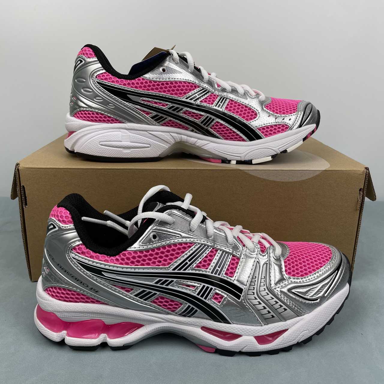 Asics Gel Kayano 14 Black Pink Glo