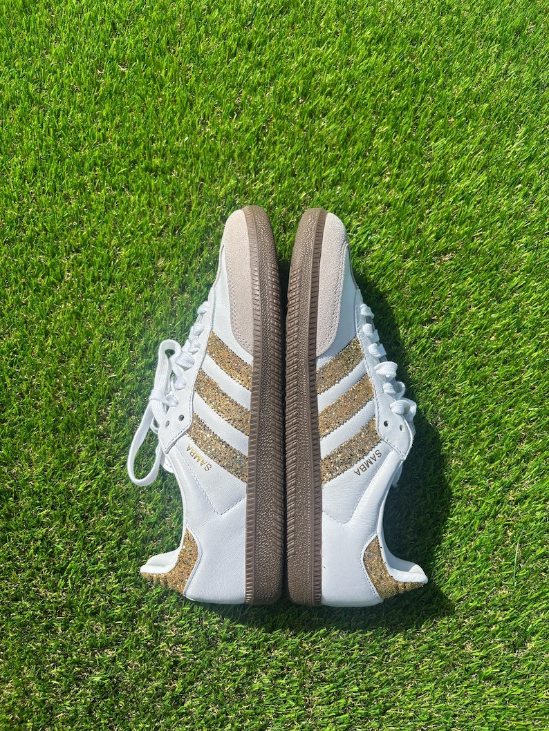 Adidas Samba OG Glitter Gold