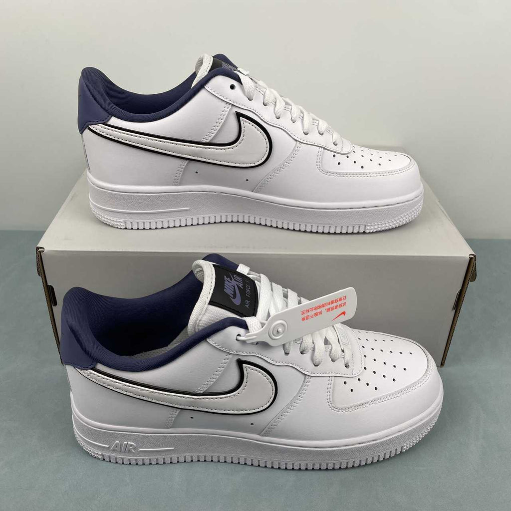 Nike Air Force 1 Low '07 Essential White Midnight Navy