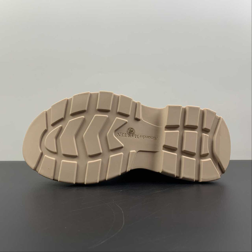 Alexander McQueen Tread Slick Cream Canvas sneakers