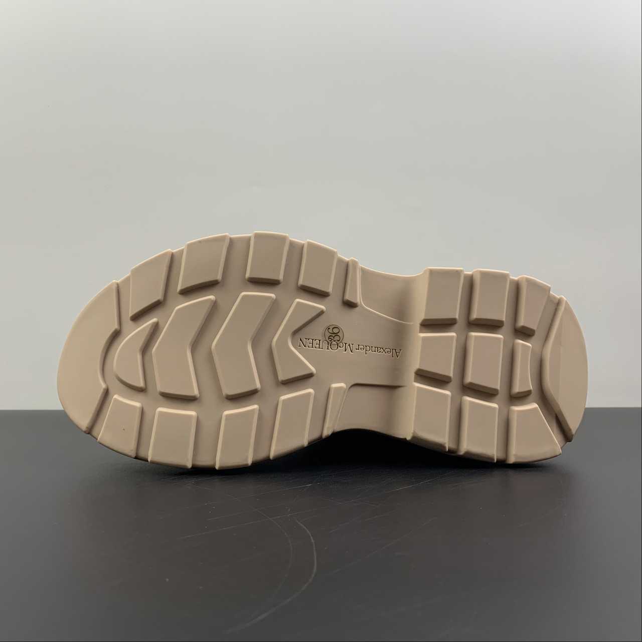 Alexander McQueen Tread Slick Cream Canvas sneakers