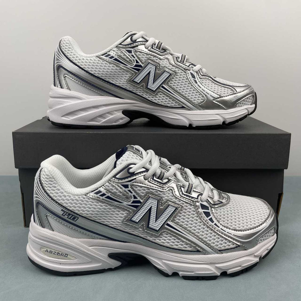 New Balance NB 740 White Silver Black