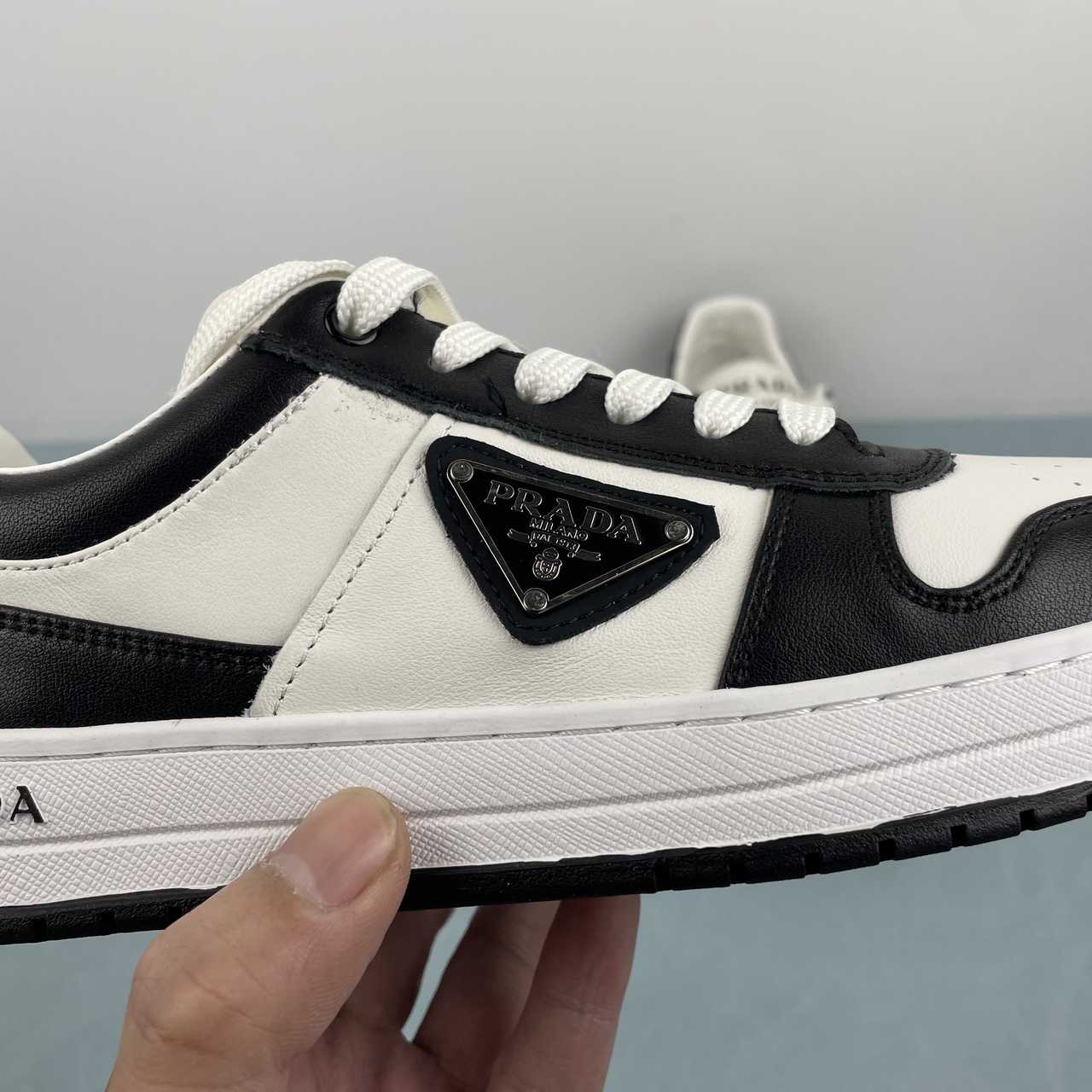 Prada sneakers Downtown perforated leather