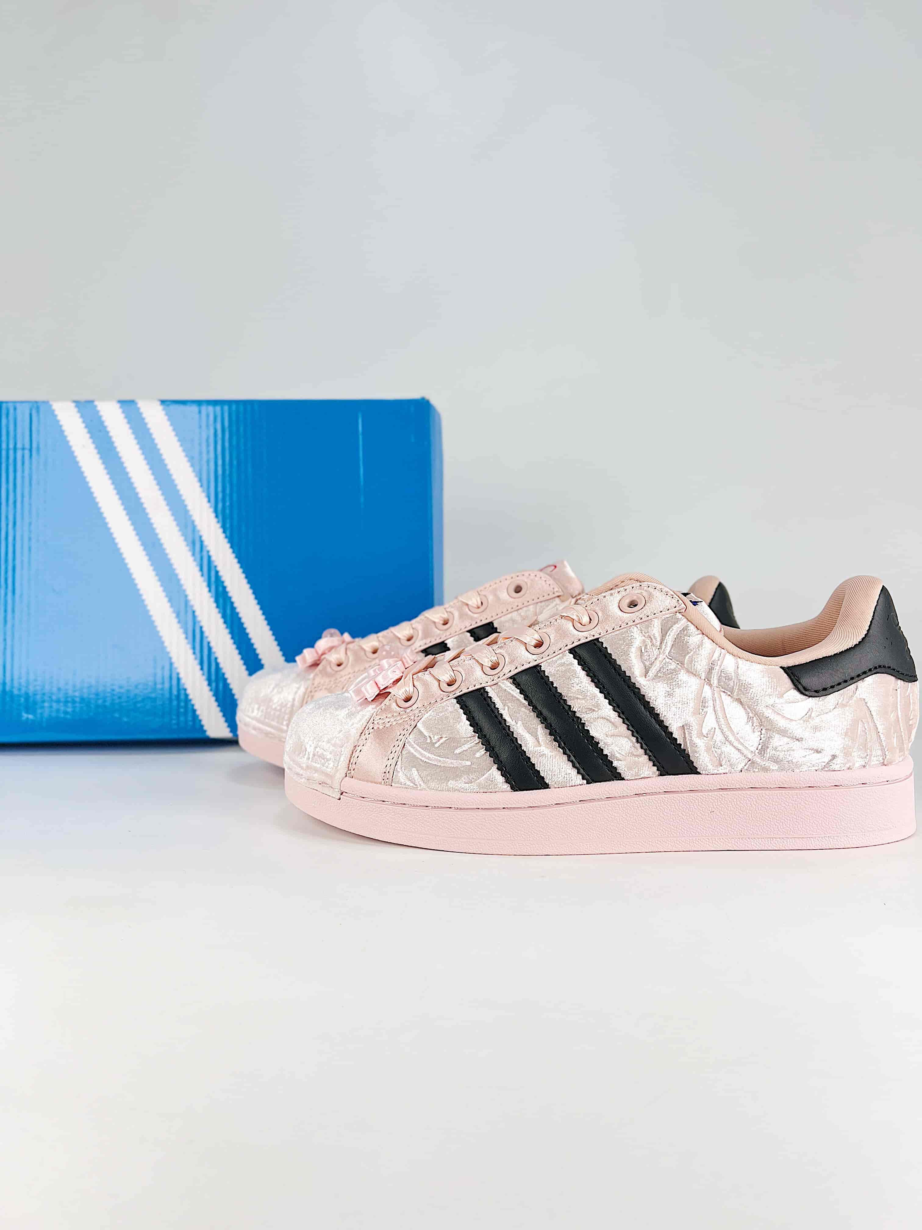 Adidas Originals Superstar II Sandy Pink Black