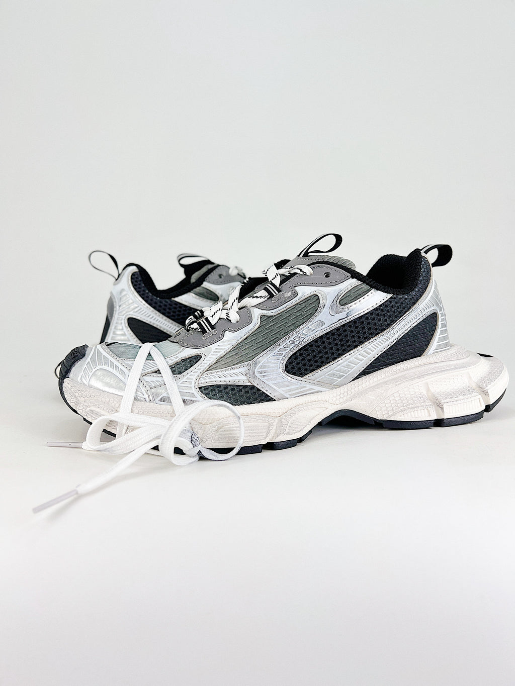 Balenciaga Sneakers 3 XL Silver Black