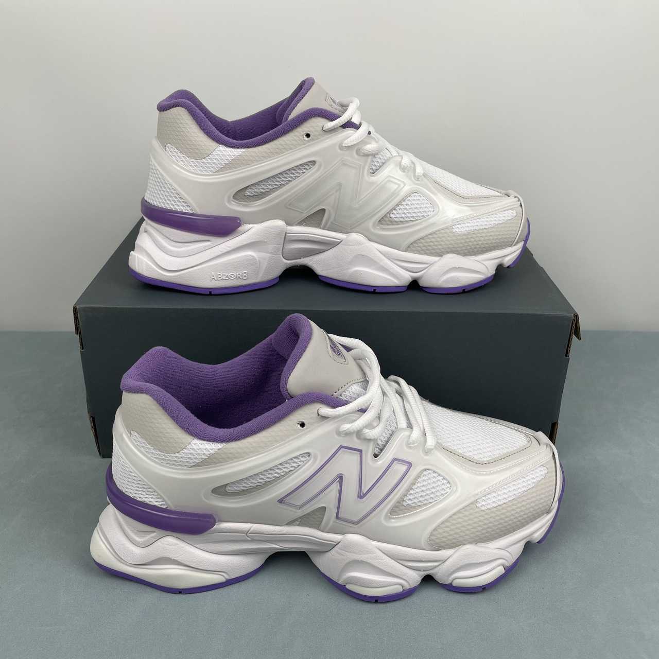 New Balance NB 9060 White/Grey/Purple U9060AQY (solo mercato asiatico)