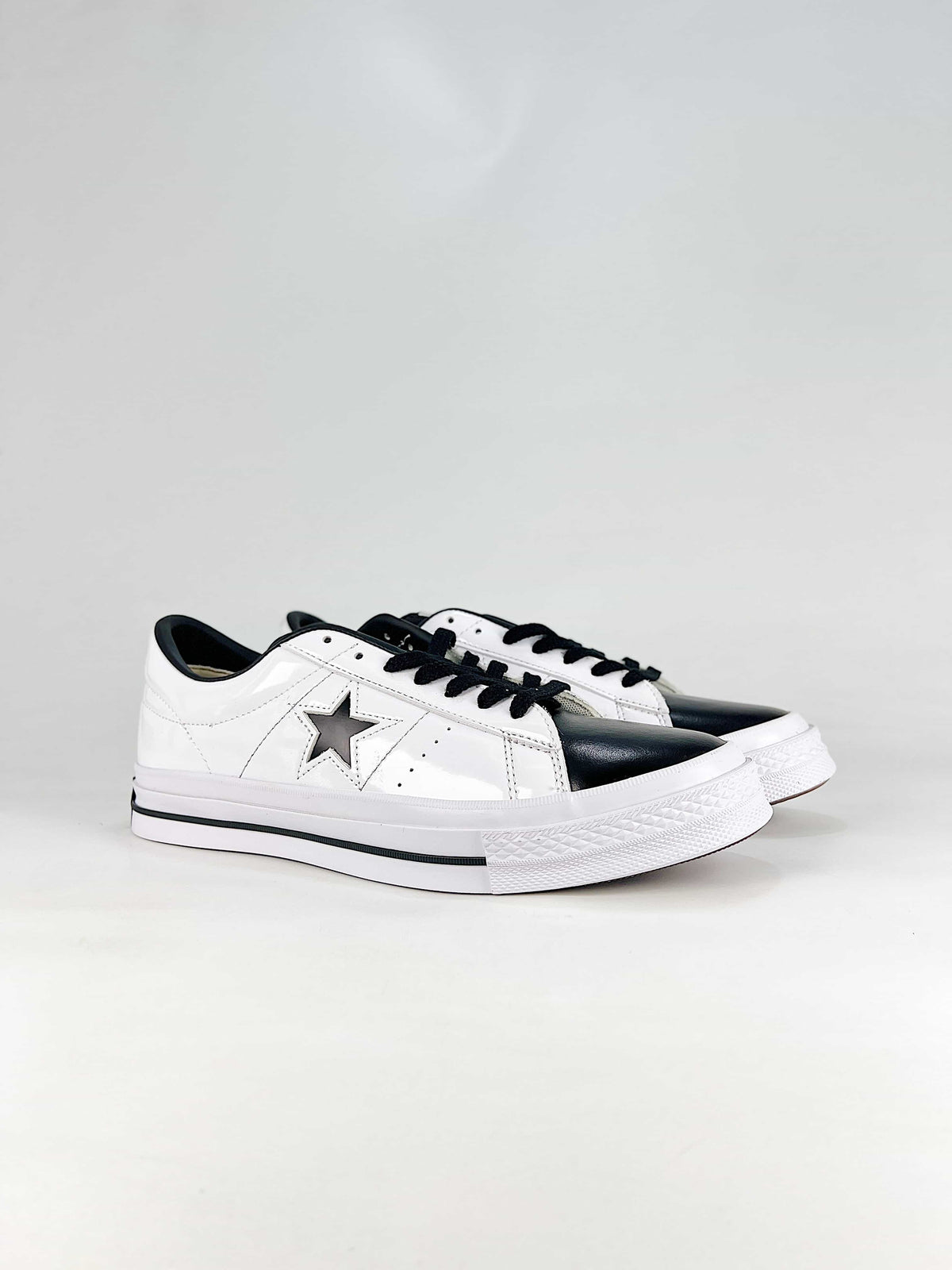 Converse One Star White Black