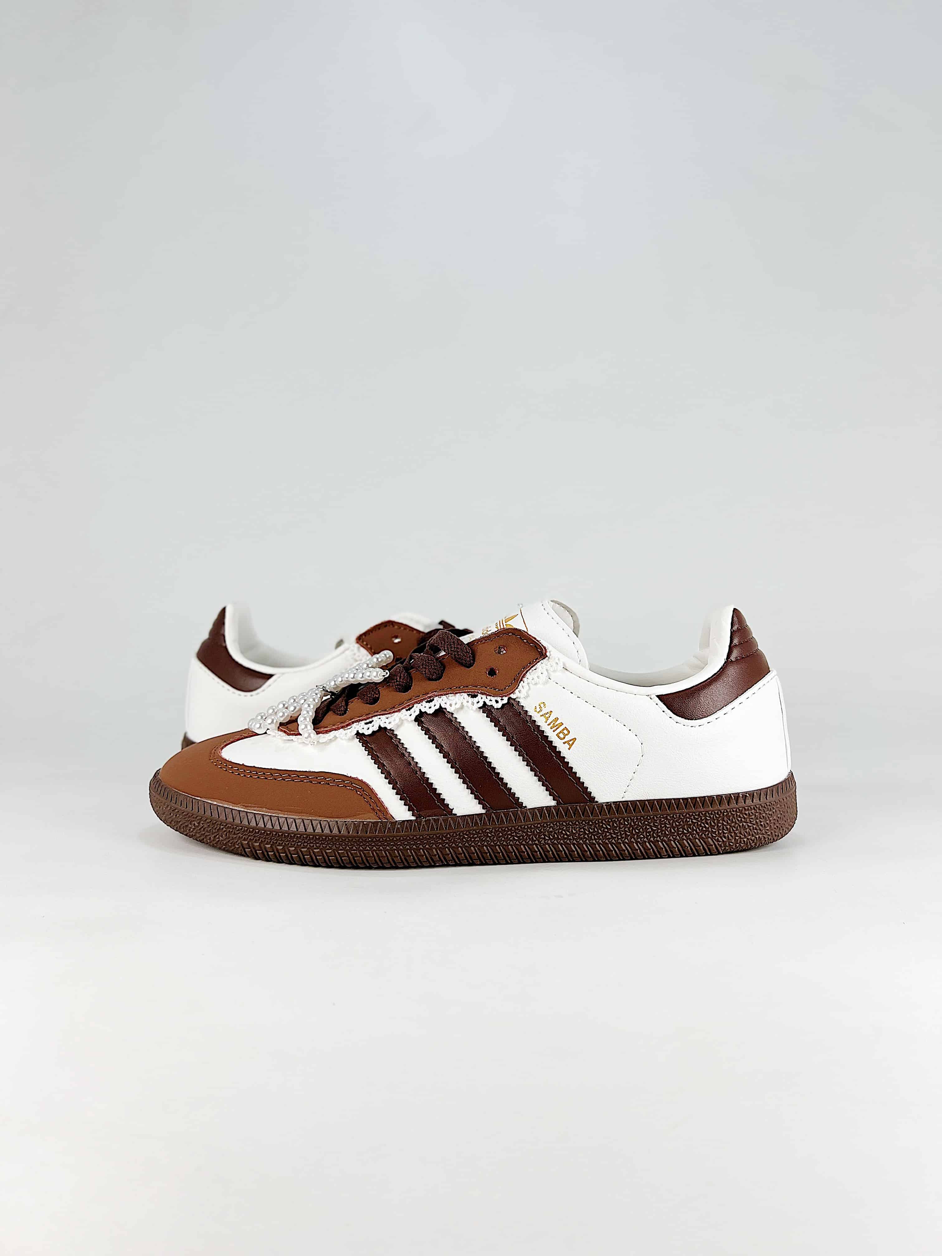 Adidas Samba OG Lace and Pearls