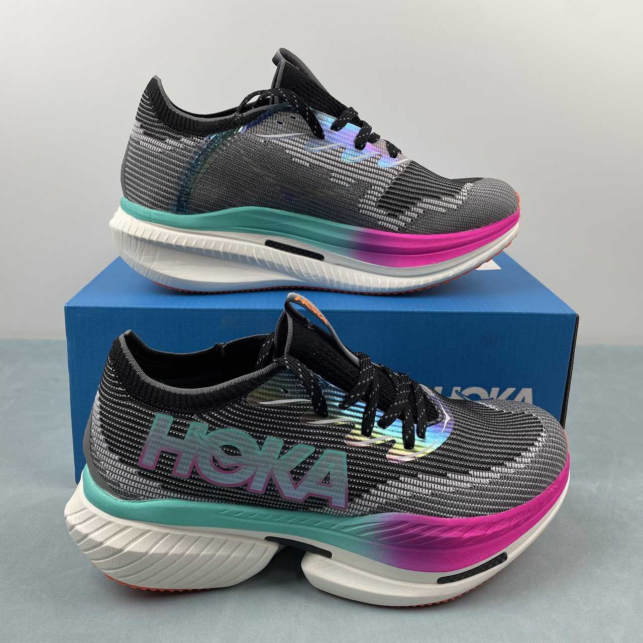 Hoka Cielo X1 Electric Aqua