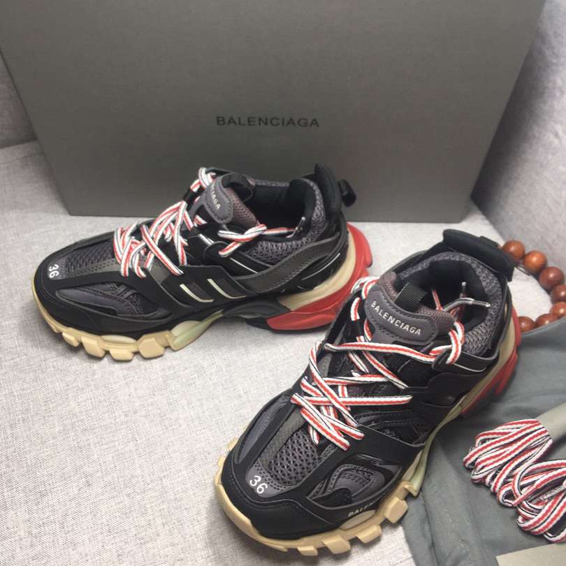Balenciaga Sneakers Track 3.0 nero/arancione