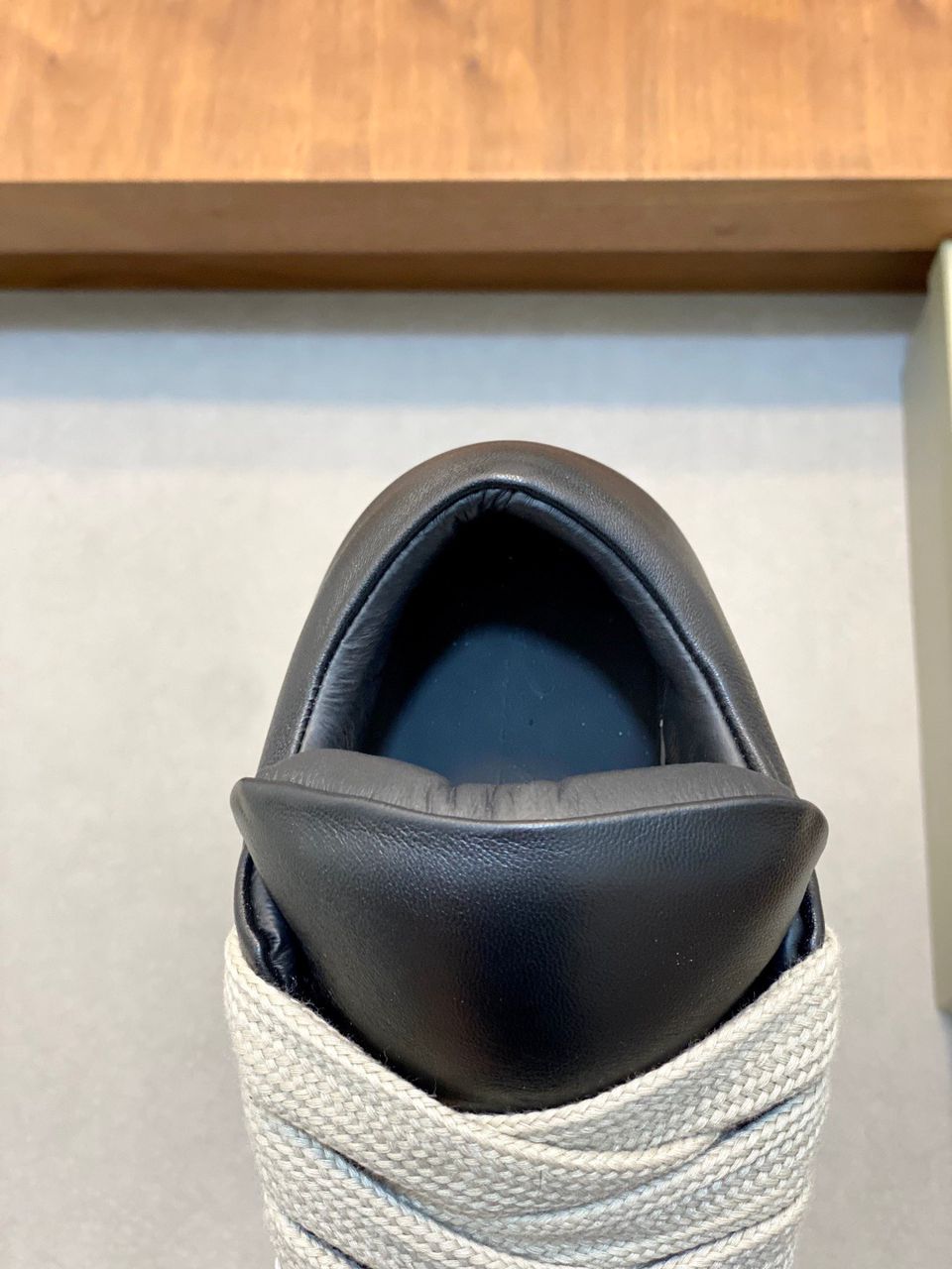 Rick Owens Sneakers Jumbolace Low Sneaks in pelle