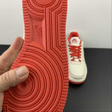 Undefeated x Air Force 1 Low Beige Red White UN1315 801