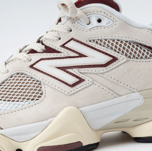 New Balance NB 9060 Linen Burgundy - VIBES MILANO