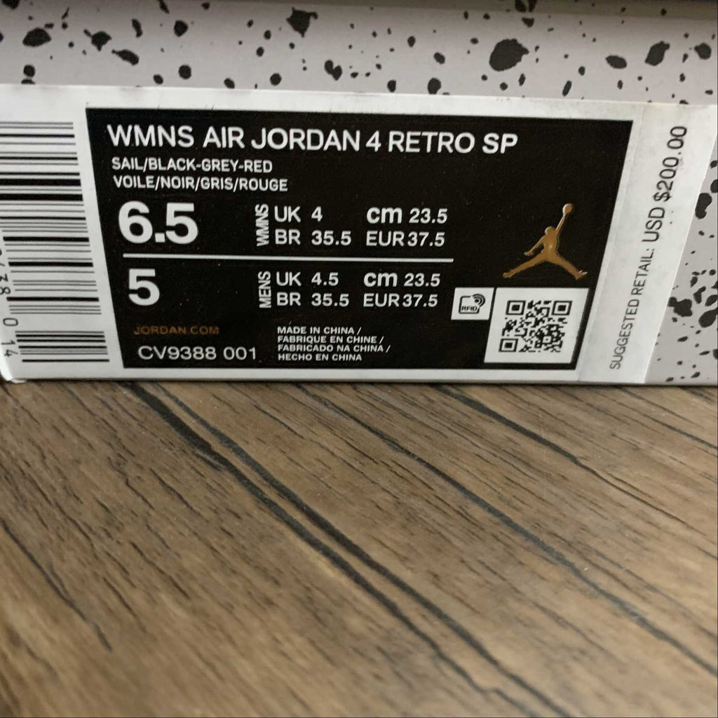 Nike Air Jordan 4 Retro Off White x Air Jordan 4