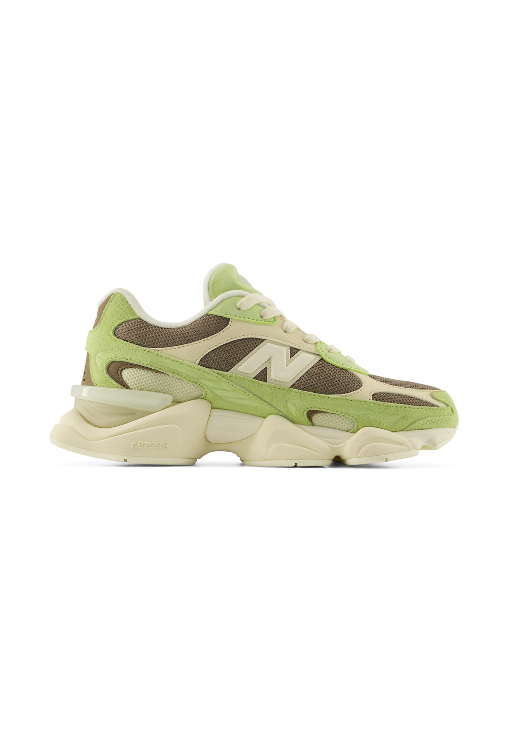 New Balance 9060R Dry Lime con Thunder Brown