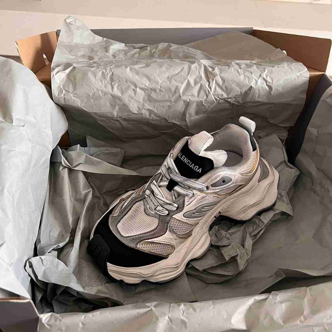 Balenciaga Sneakers Cargo bianco/nero