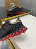 Christian Louboutin Loubishark leather sneakers nero
