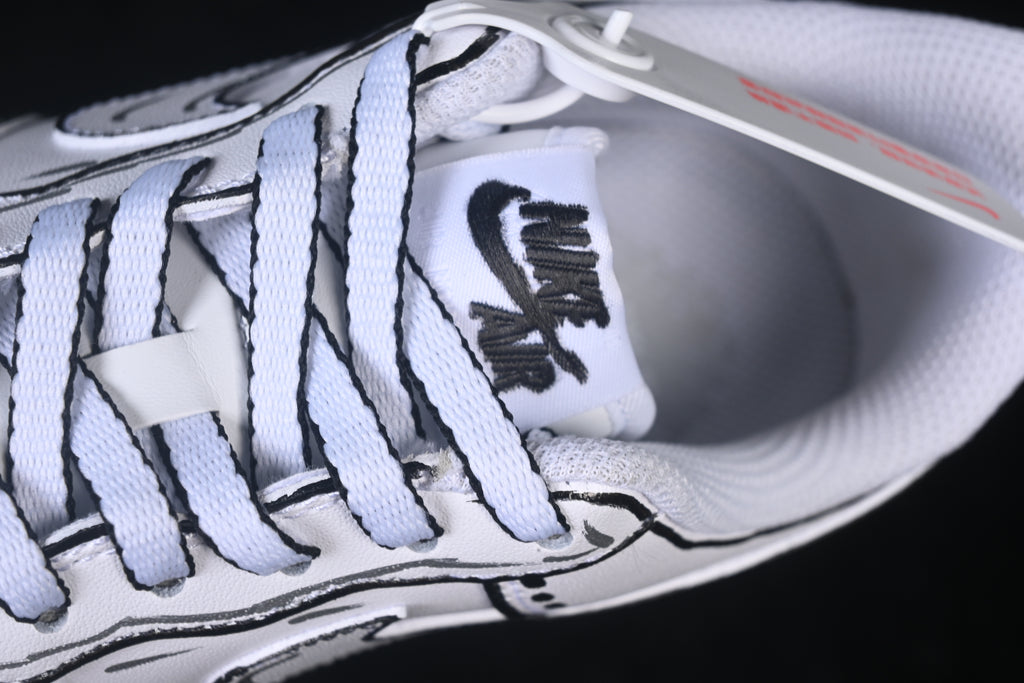 Nike Air Force 1 '07 Low Custom Cartoon White