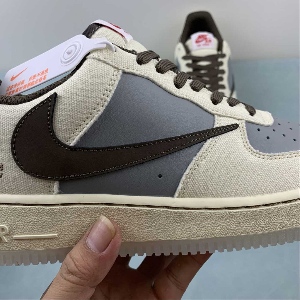 Nike Air Force 1 Low TS Travis Scott x Playstation Brown Grey BQ5826-208
