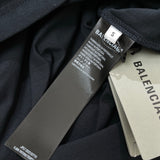 BALENCIAGA X LAMBORGHINI T-SHIRT OVERSIZE NERO DÉLAVÉ