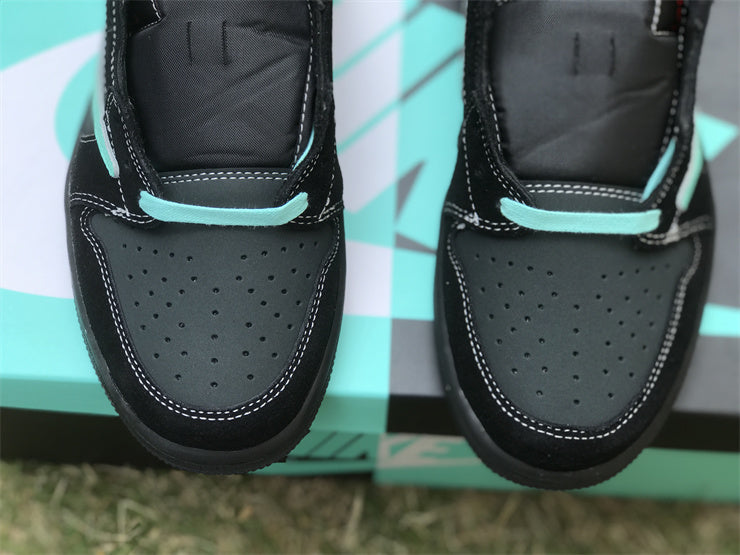 Travis Scott x Air Jordan 1 Tiffany Phantom Custom DM7866-311