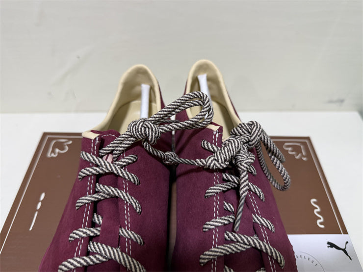 Puma × NOAFTERNO H-Street – Sneakers in Suede Bordeaux