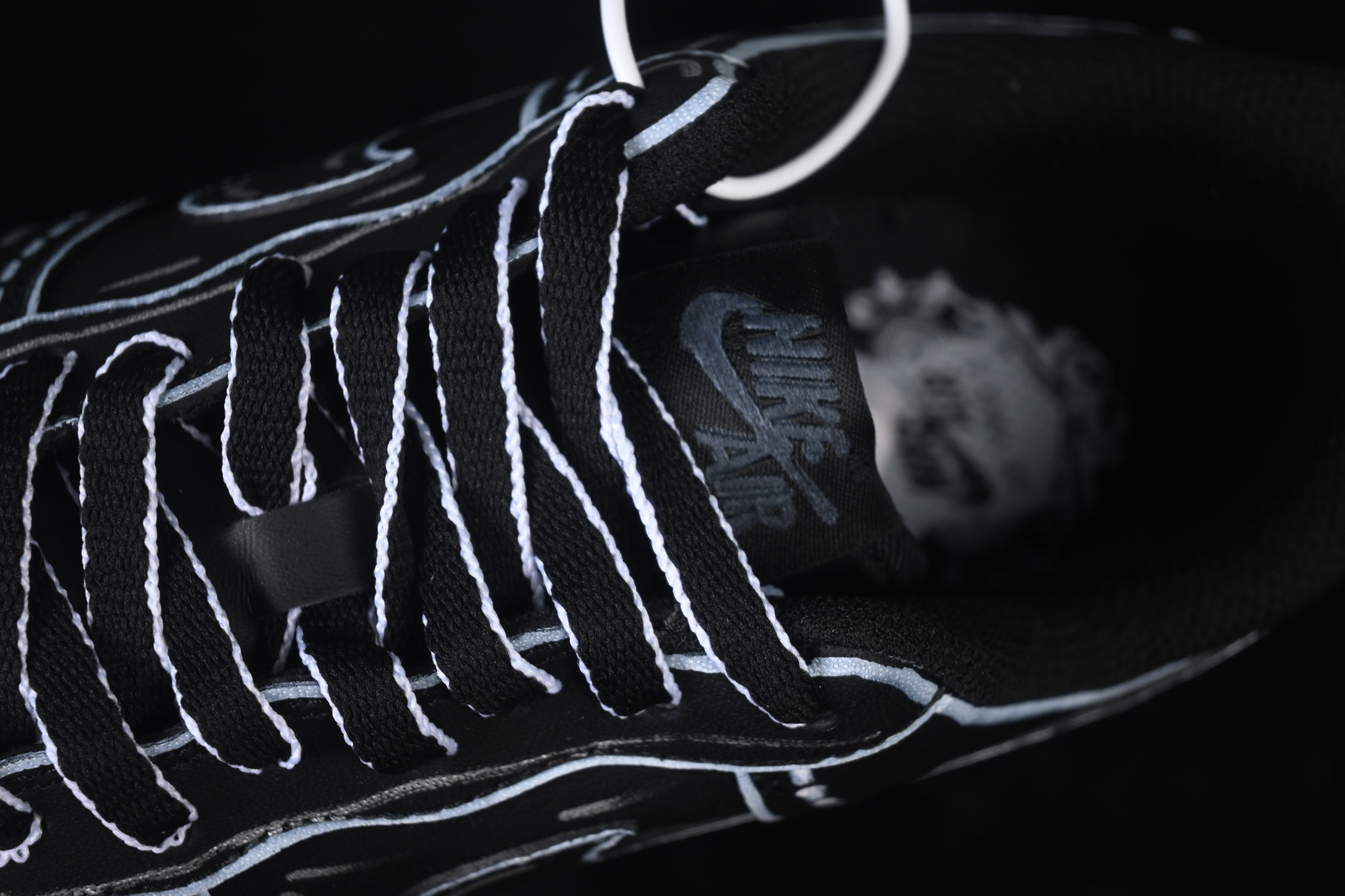 Nike Air Force 1 '07 Low Custom Cartoon Black