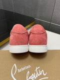 Christian Louboutin sneakers salmone Louis Junior Spikes Suede