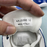 Prada sneakers America's Cup in vernice e tessuto bike blue