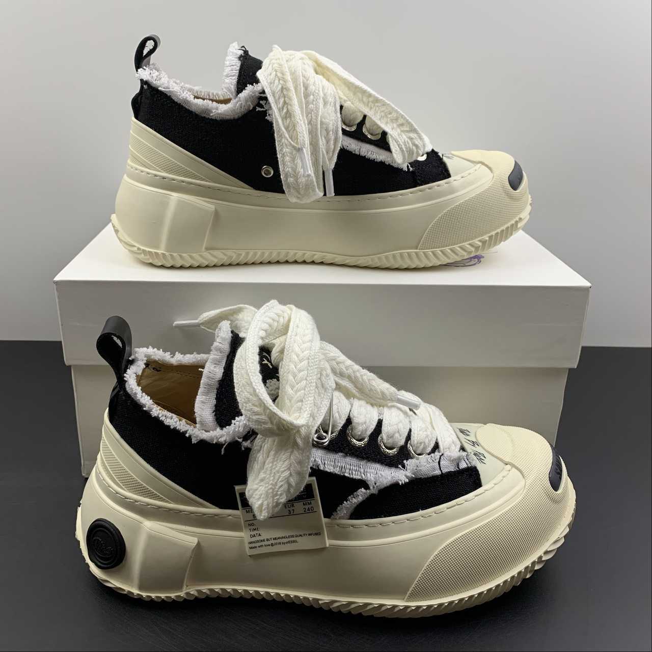 Vessel G.O.P. 2.0 Marshmallow Classic Lows nero