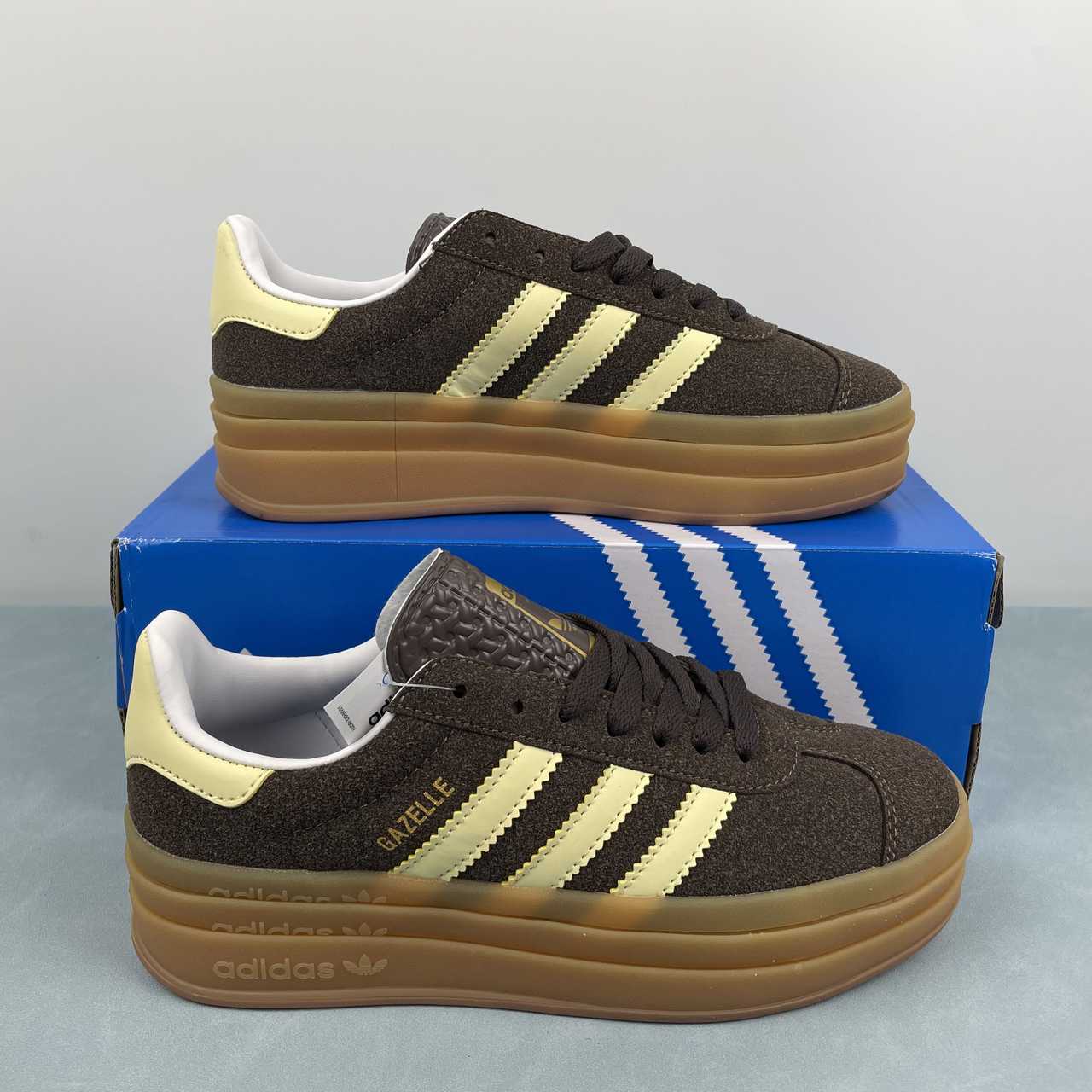 Adidas Originals Gazelle Bold Earth Strada Powder giallo